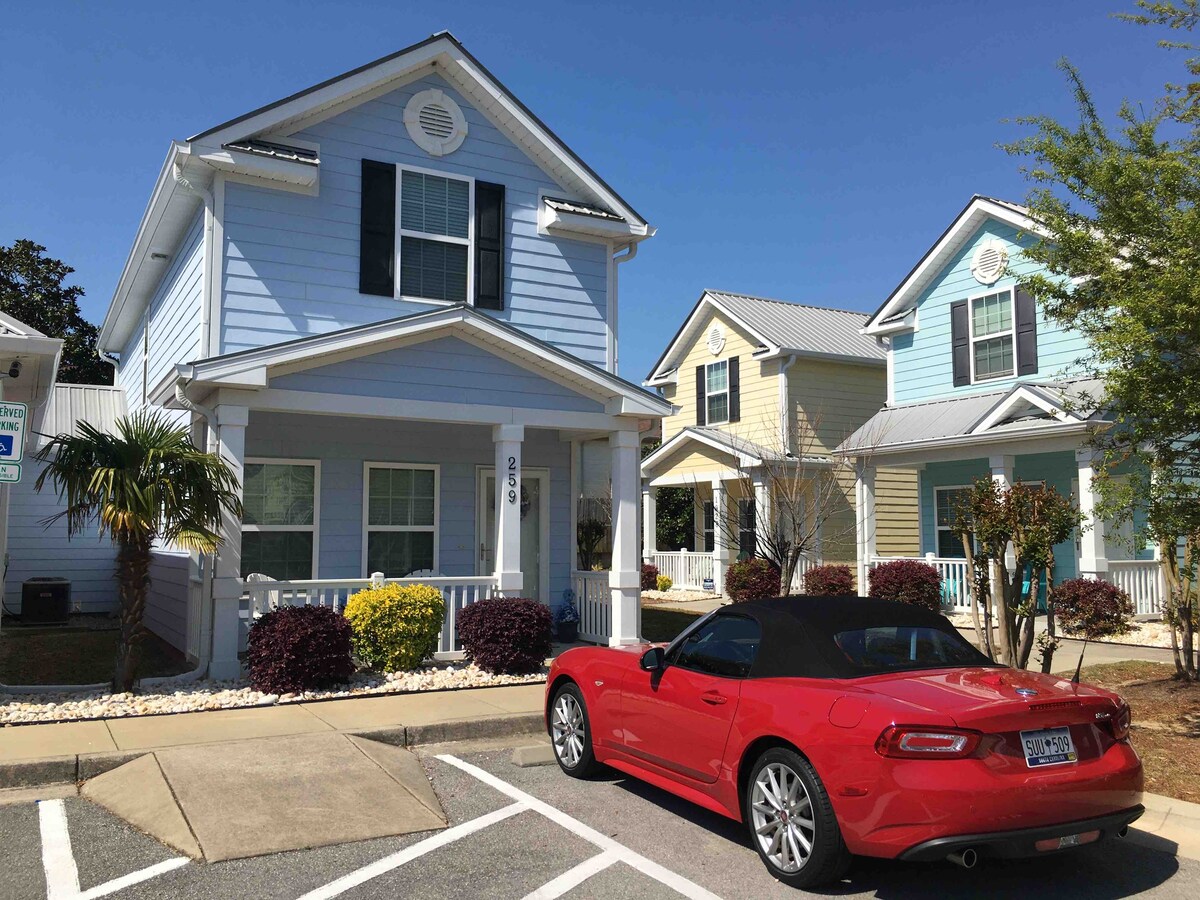 Beach side vacation house