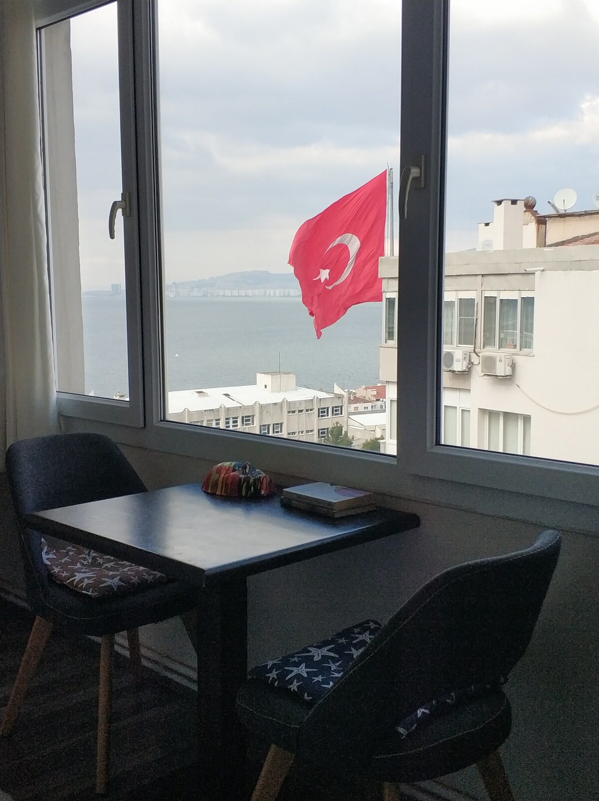 宽敞的客房、消毒、海景、BestFeeinIzmir ！