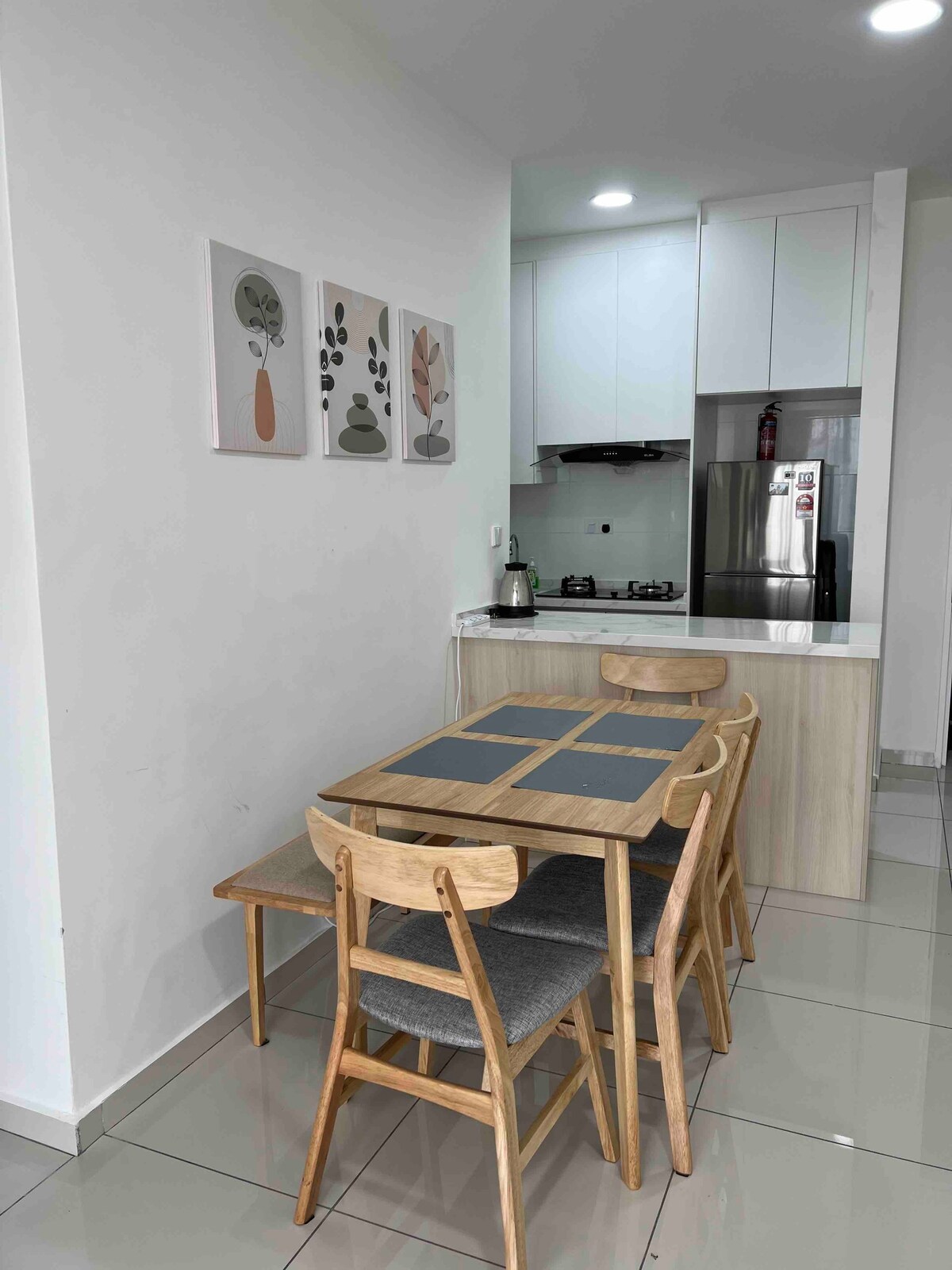 Cozy Apartment with Sky Facilities-5 pax-internet