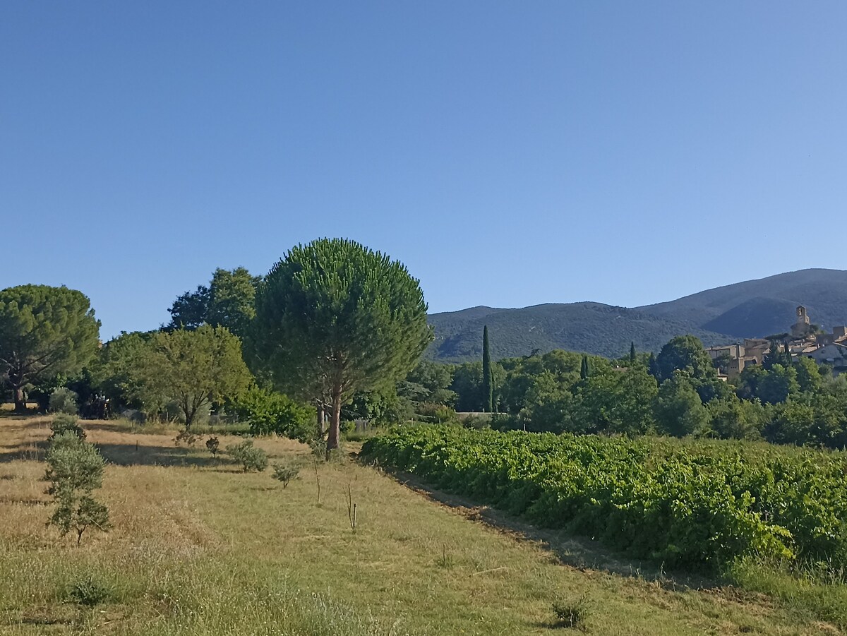 Ferme cœur des vignes piscine chauffée clim