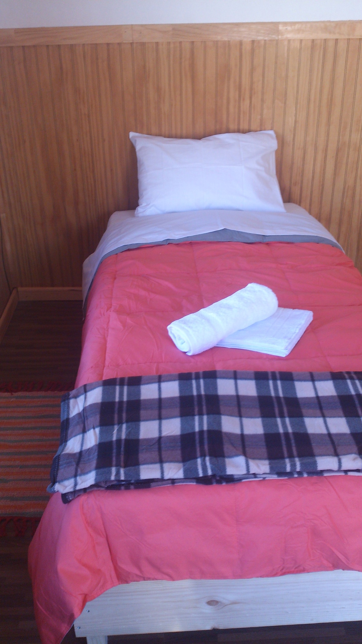 舒适的卧室， 2张床，巴塔哥尼亚客房