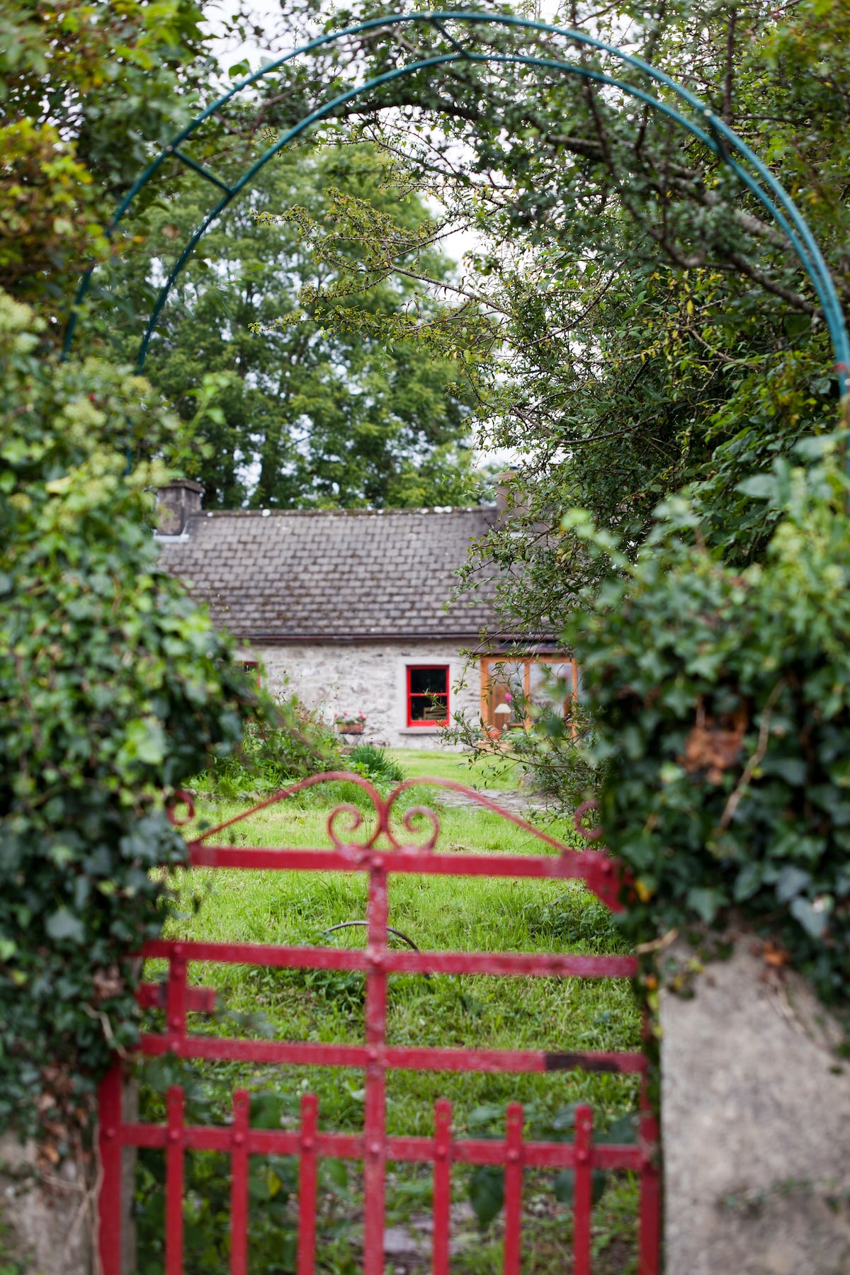 套房小屋，在有机农场住宿