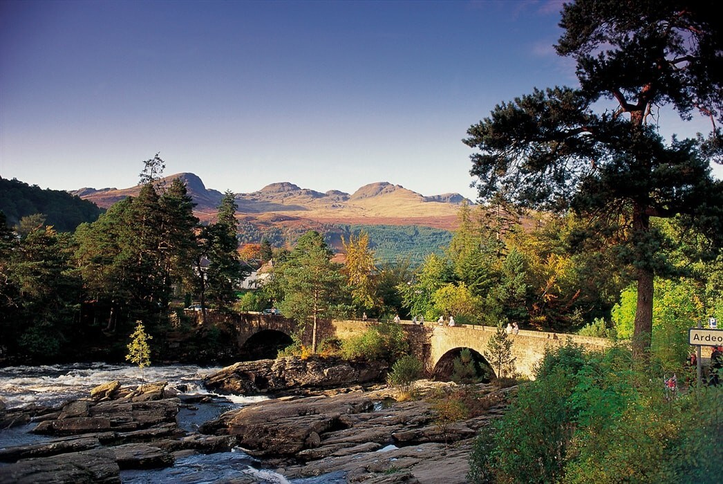 Woodland Pine Lodge by Killin, Loch Tay