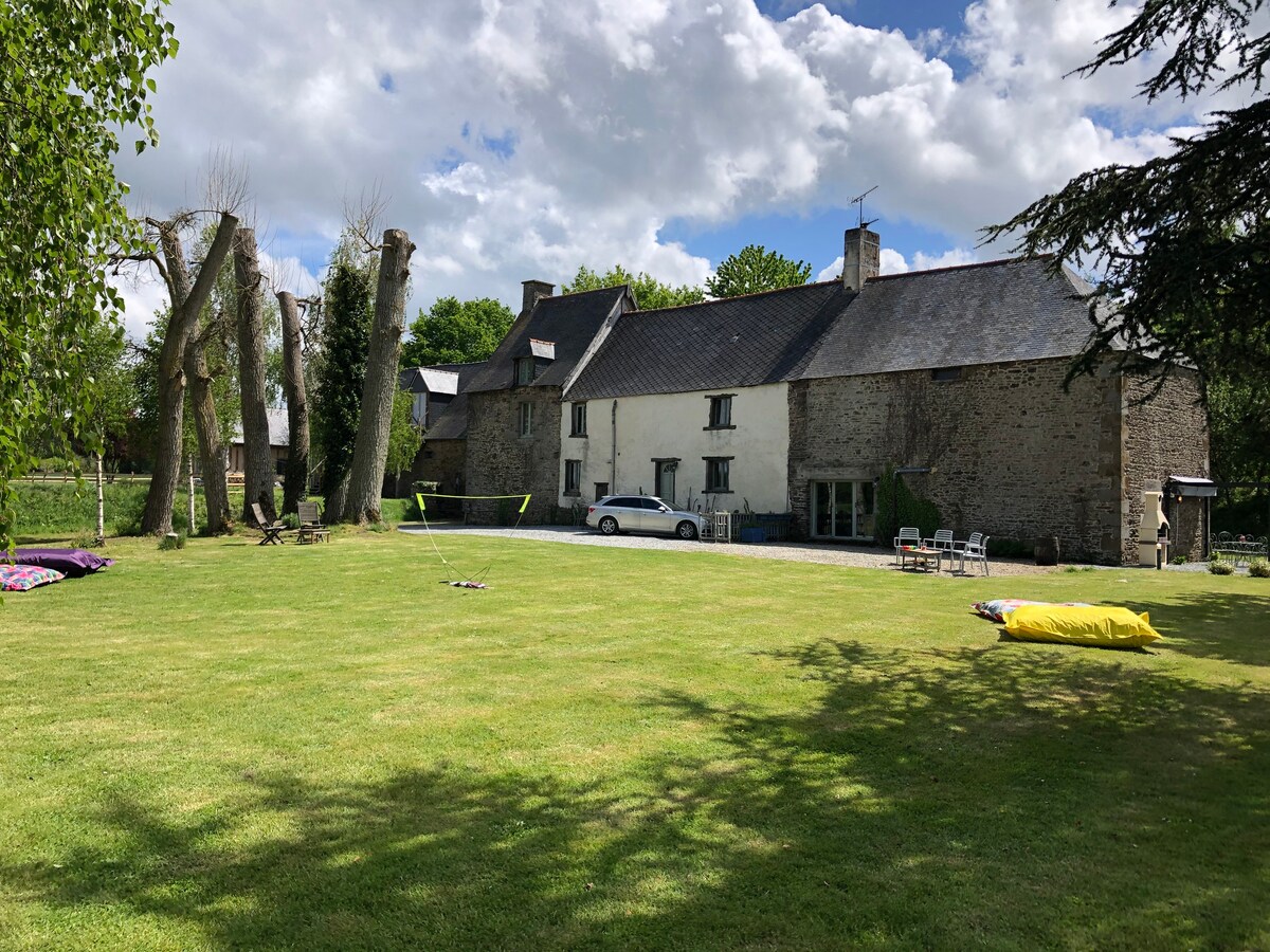 The Barn at Gîtes De Launay。  靠近圣米歇尔山