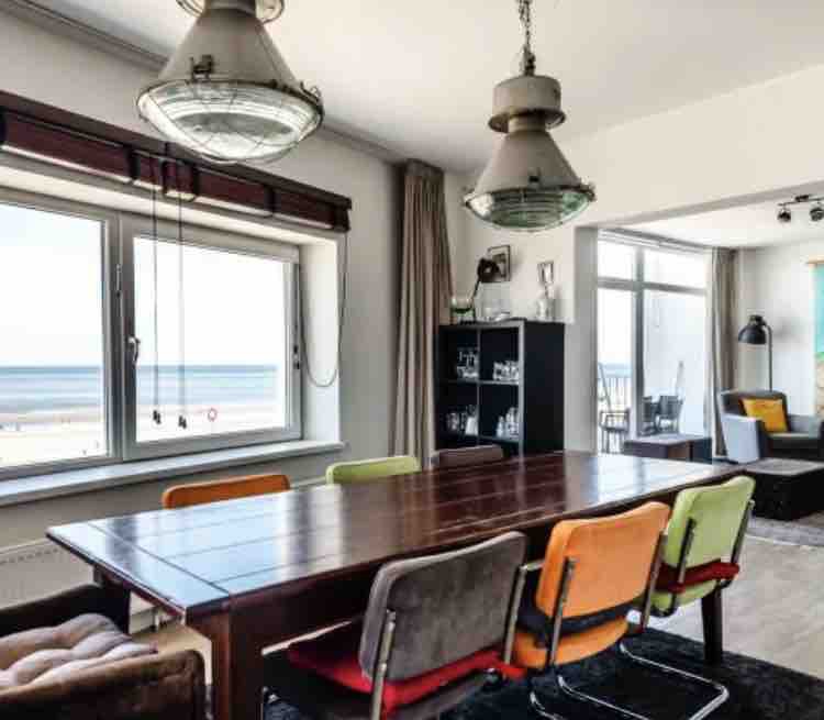 Zandvoort familie appartement aan zee (25 m)