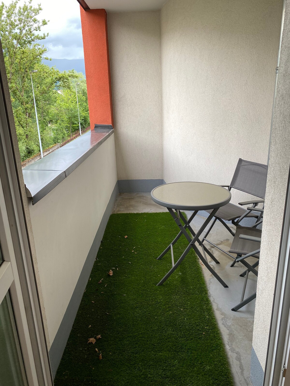 带阳台的独立房间和Nivolet景观