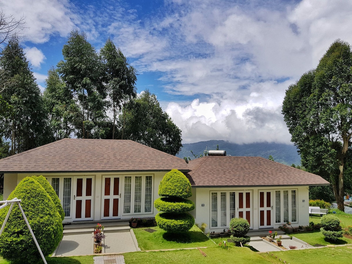 Cottage amidst the mountains