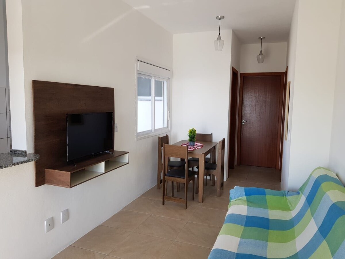 Apartamento de frente para a praia