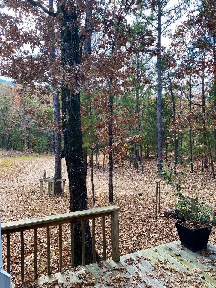 Sardis Lake Cabin私人露营地