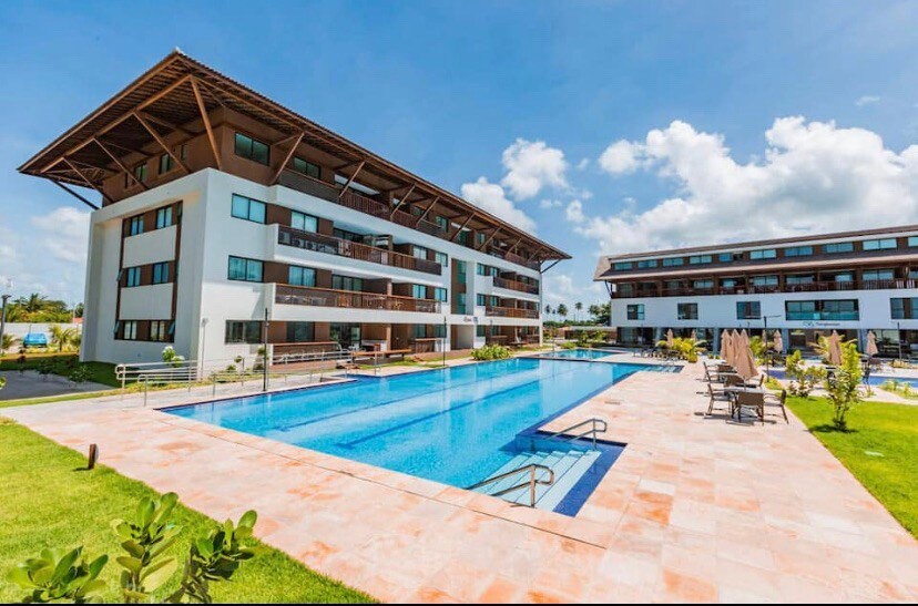 Bangalô Estupendo Beira Mar acesso Resort
