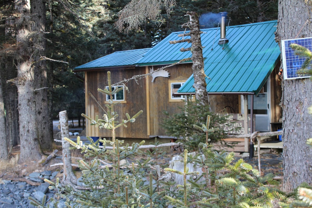 水上鲸鱼岛小屋