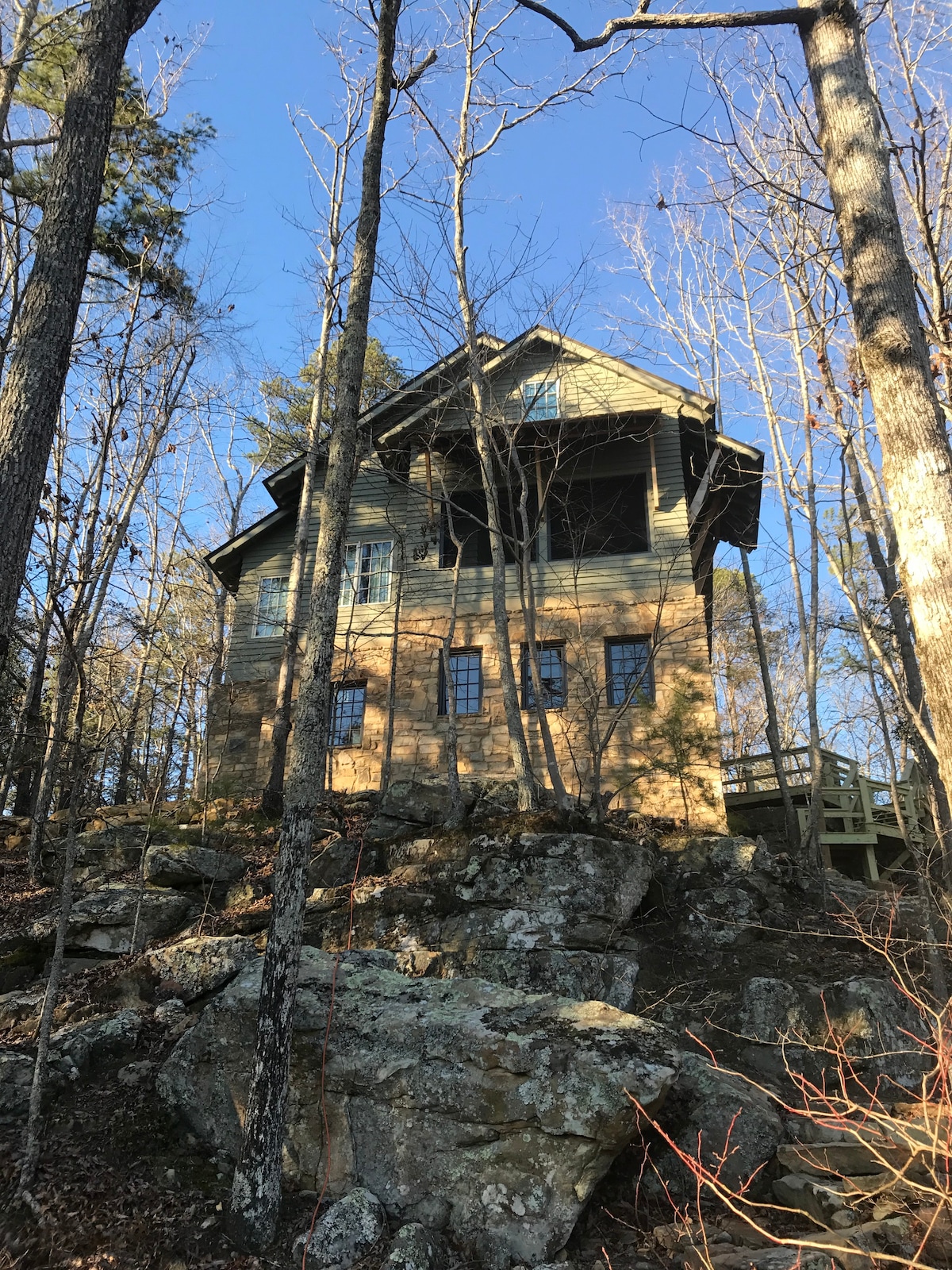 传家宝小屋-阿拉巴马州刘易斯·史密斯湖