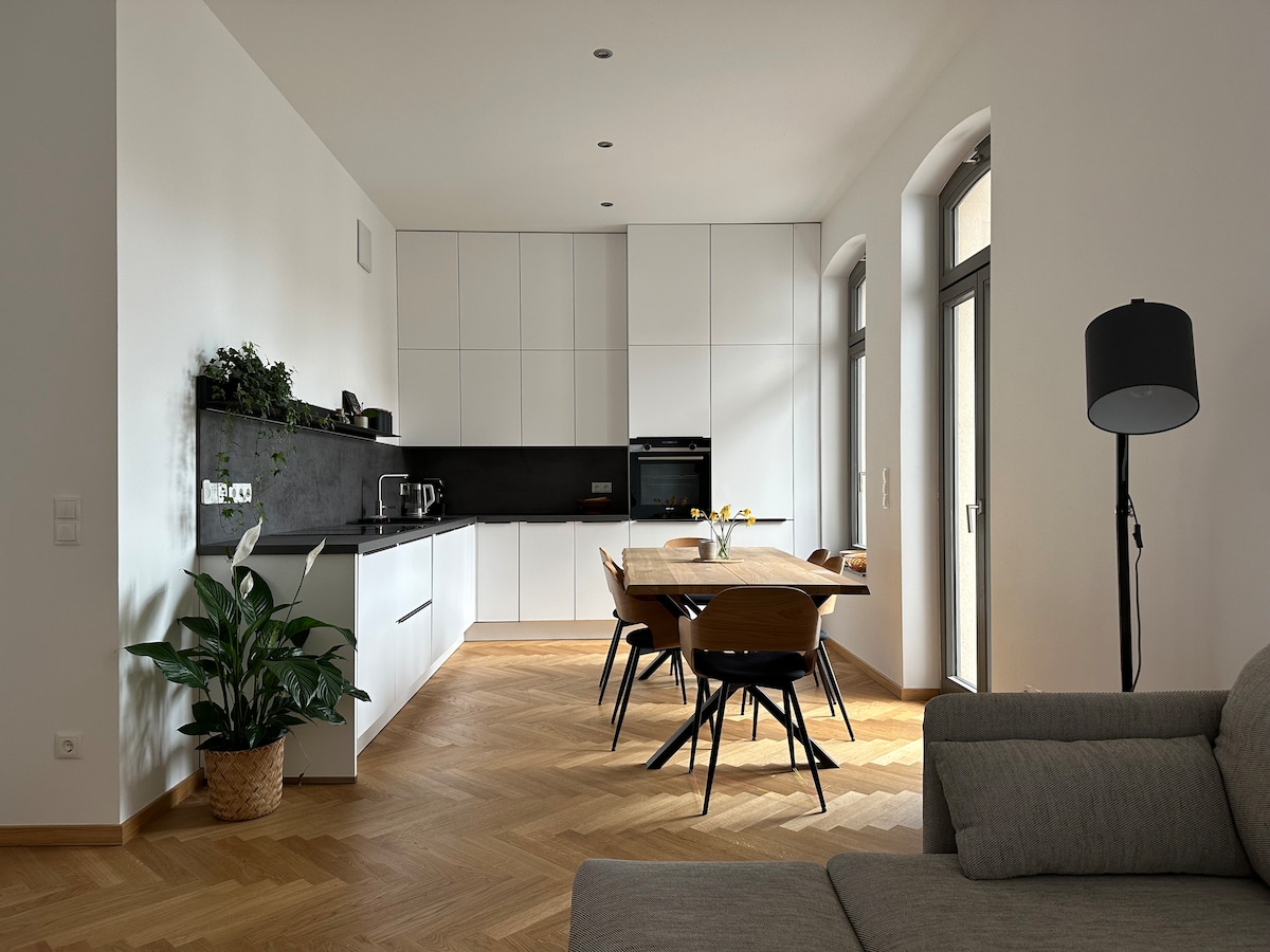 Schöne neue zentrale Wohnung