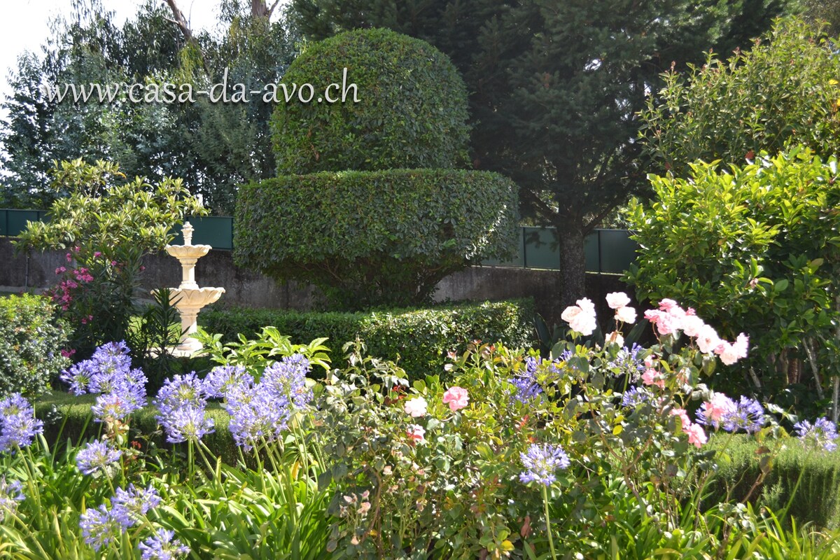 Villa de standing dans les vignobles portugais