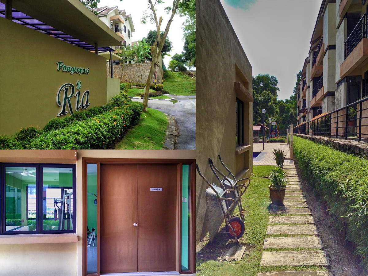 Ria D'Utama公园公寓可供出租1250林吉特