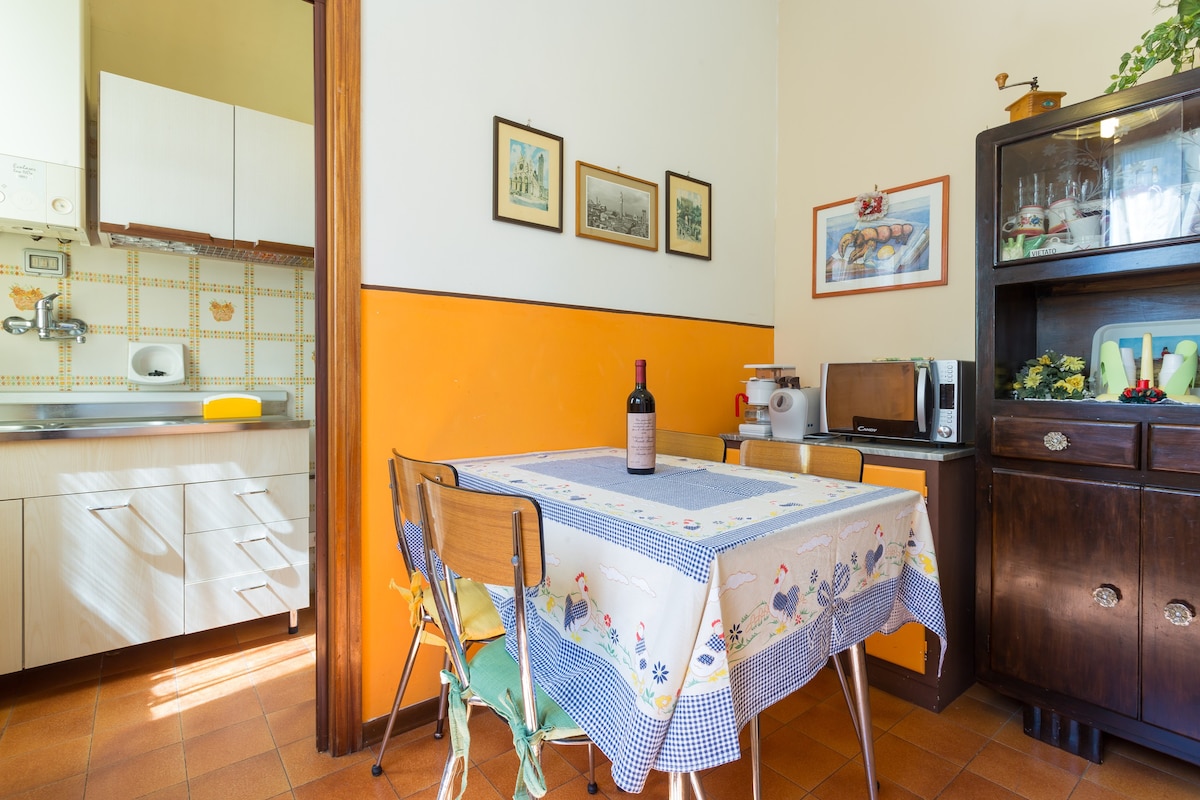 Chianciano Terme. Apartment with private garden.
