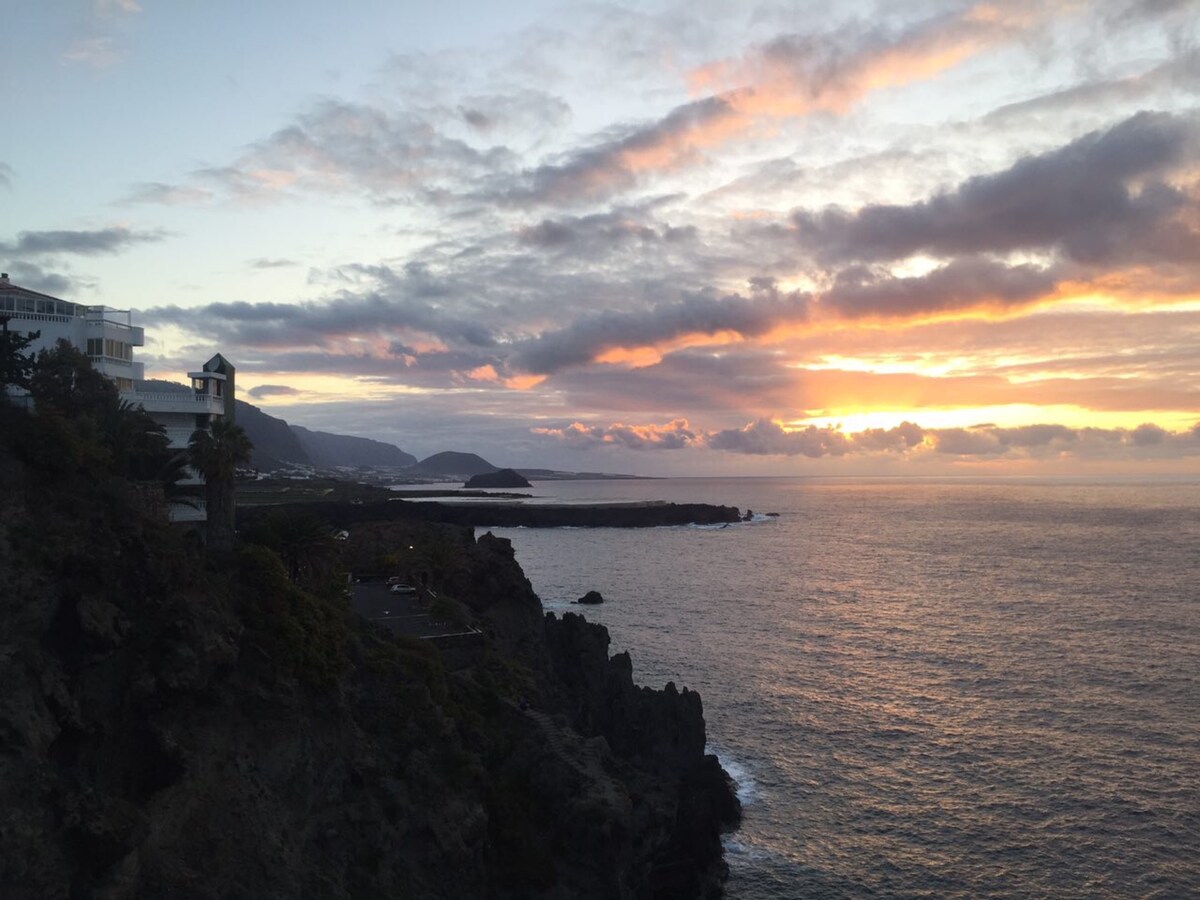 日落海景