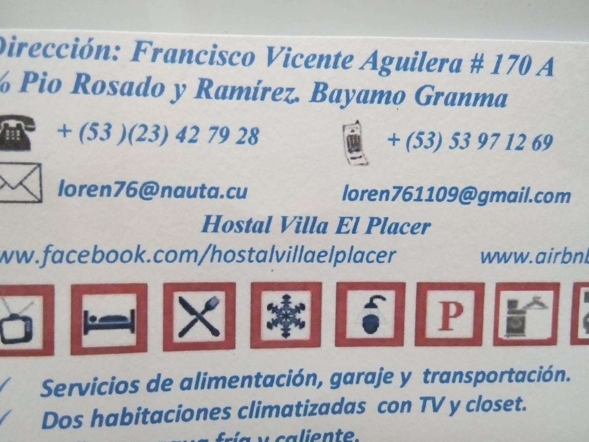 Casco histórico Hostal"Villa El Placer"Hab#1