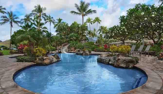 * *万豪考艾海滩俱乐部（ Marriott Kauai Beach Club ）双卧室别墅