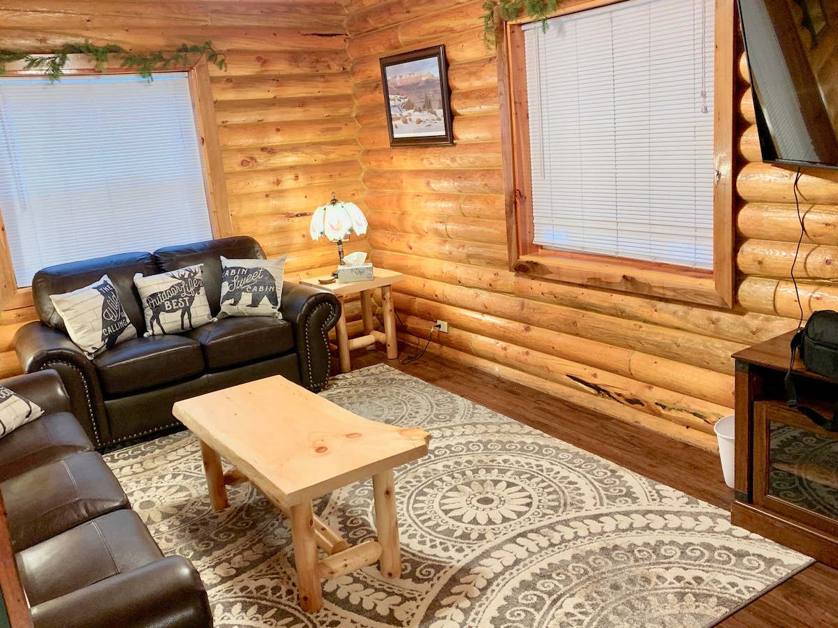 Blue Pines Cabin +6间卧室+18米至YNP +无线网络+热水浴缸