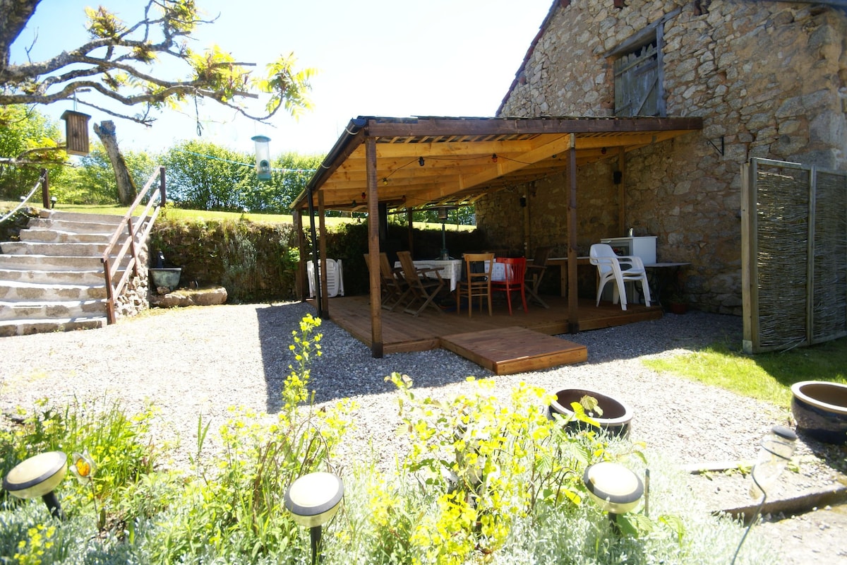 Holiday home with large garden