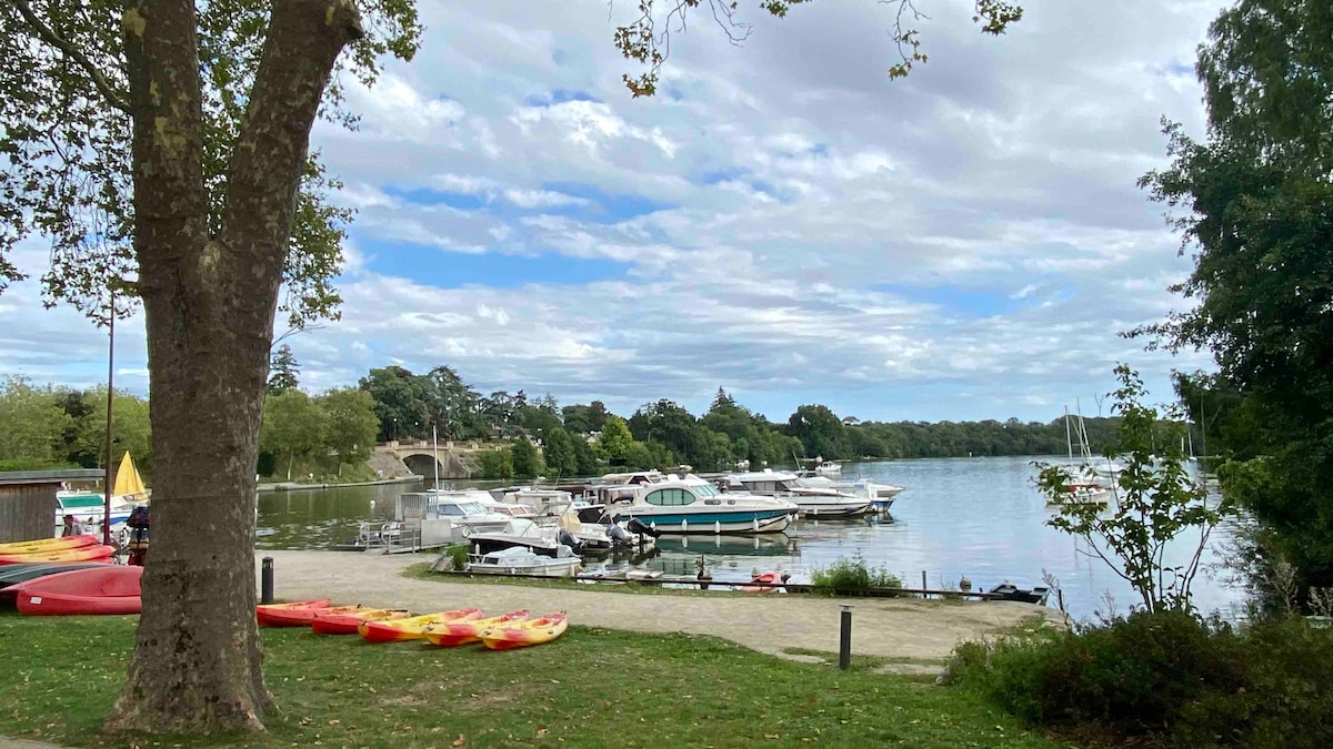 Studio près du port et de la Vélodyssée Sucé/Erdre