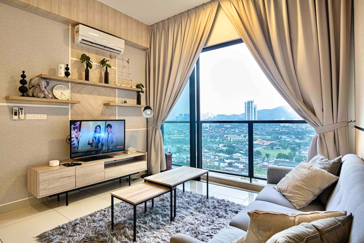 【阿斯托里亚安邦】时尚一居室，距离吉隆坡城中城（ KLCC ） 10分钟