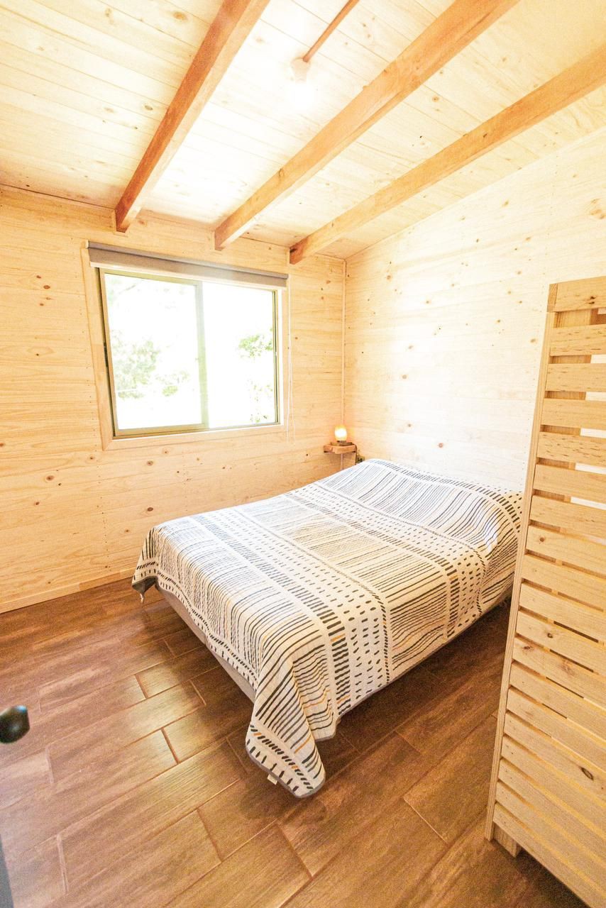 设施齐全的舒适小木屋，
最多可容纳6人
