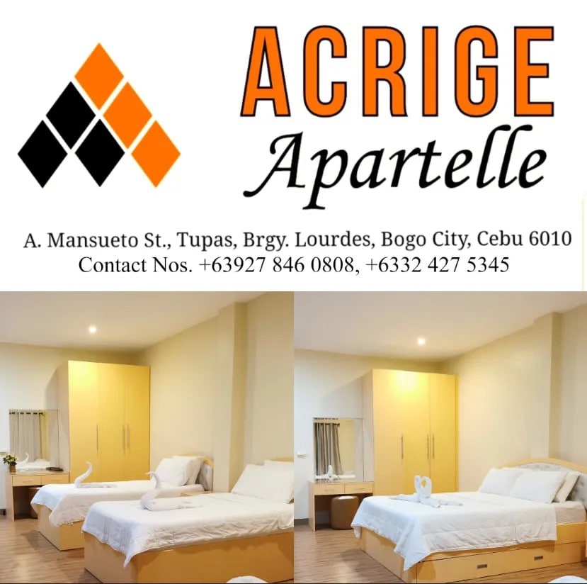 Acrige Apartelle 2-4人标准双人床@波哥市中心