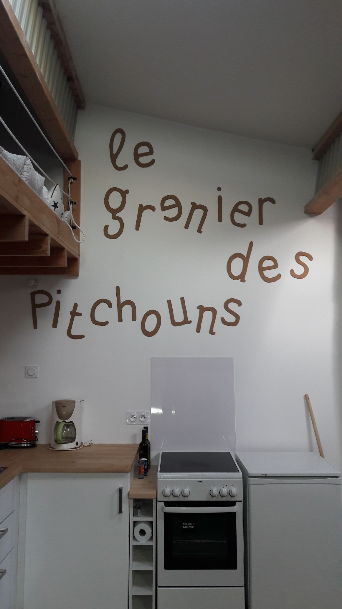75平方米的阁楼"Le Grenier des pitchouns"