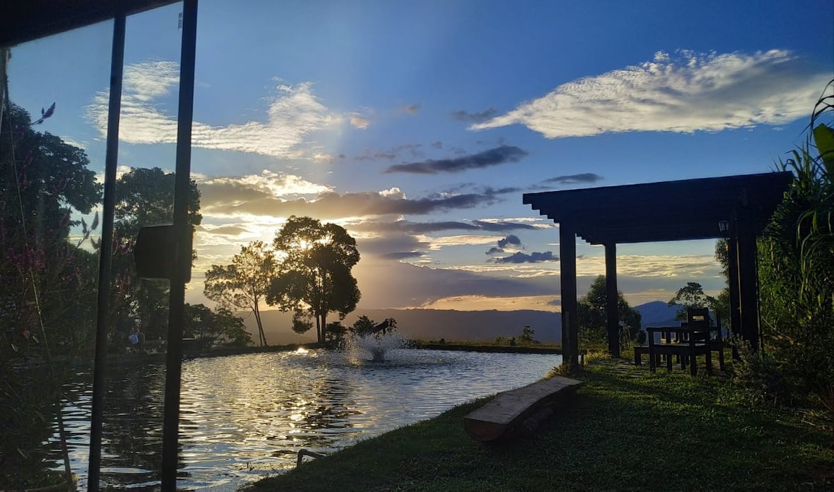 Casa de campo com vista privilegiada