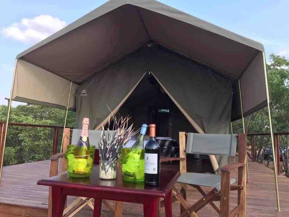 Luxury Tents In Lusaka Leopards Hill