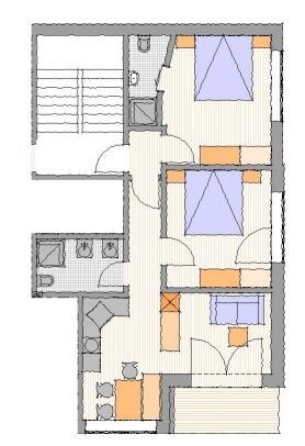 可供4人入住的公寓