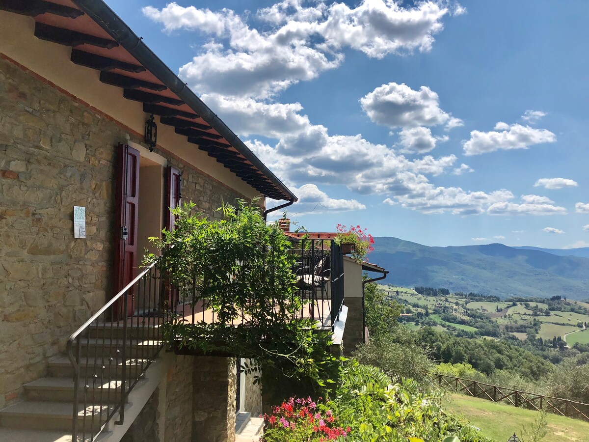 Podere Linari Wisteria Terrace