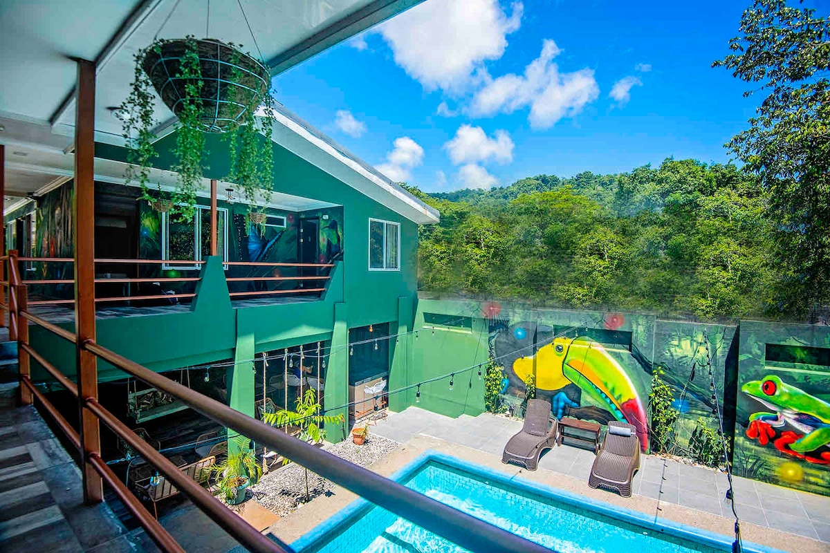 Tropical Suite w/ Mt Views | 2 min from Beach