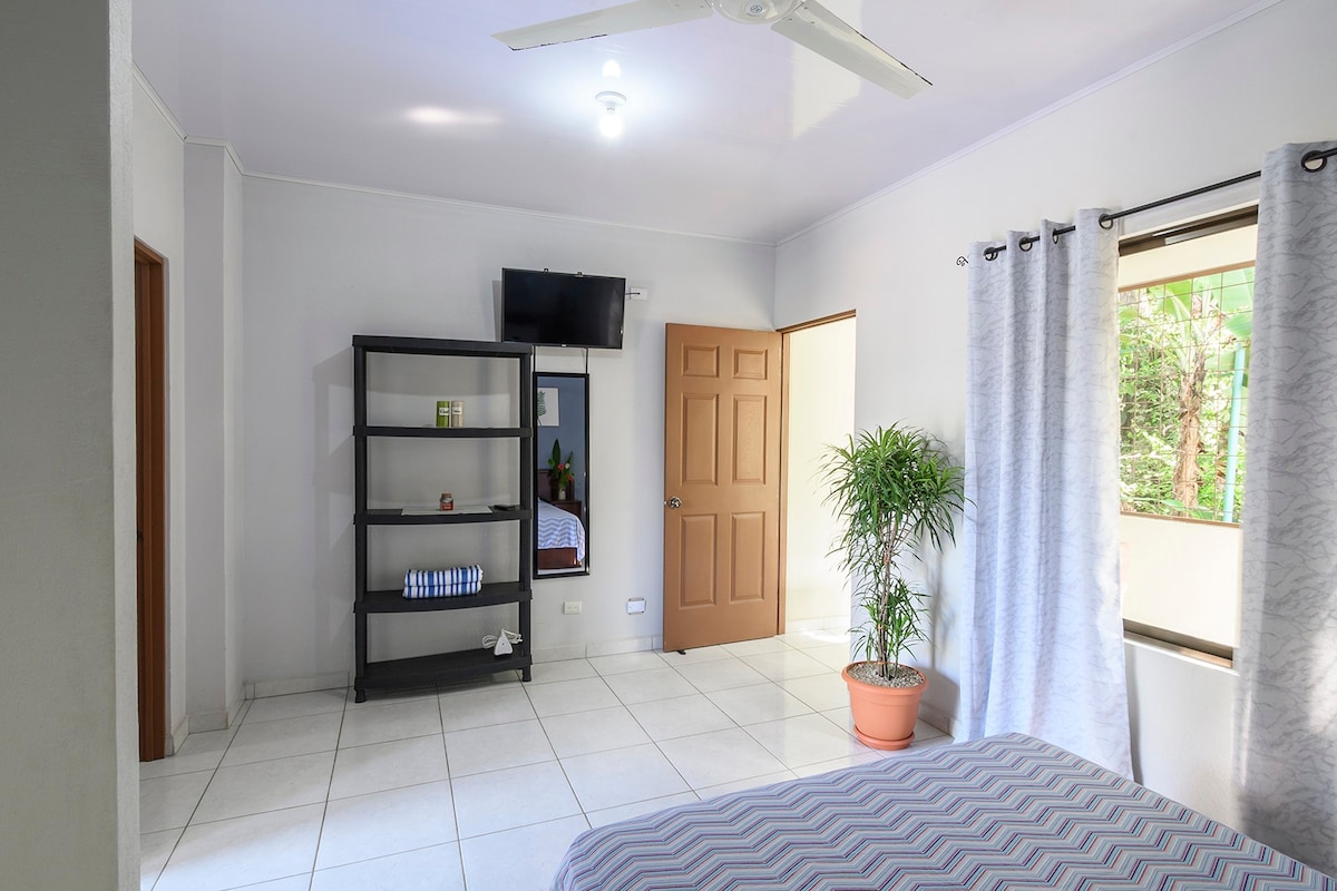 棕榈树公寓空调，热水，设备齐全