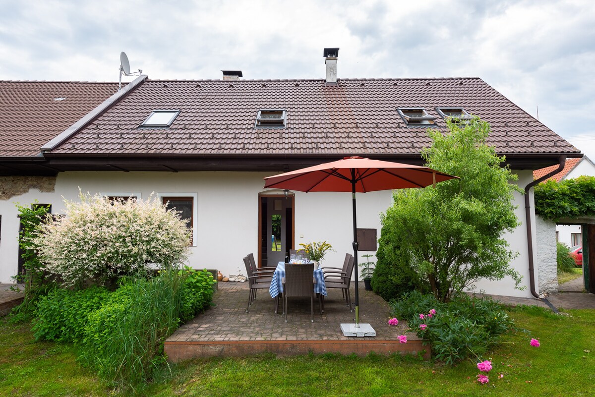 Country house, pool, garden, fireplace, KIDS