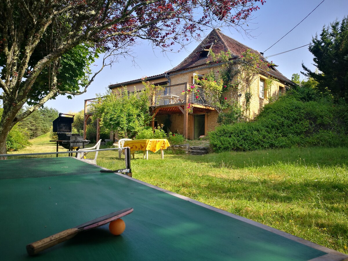 Périgourdine House of charm with inimitable view