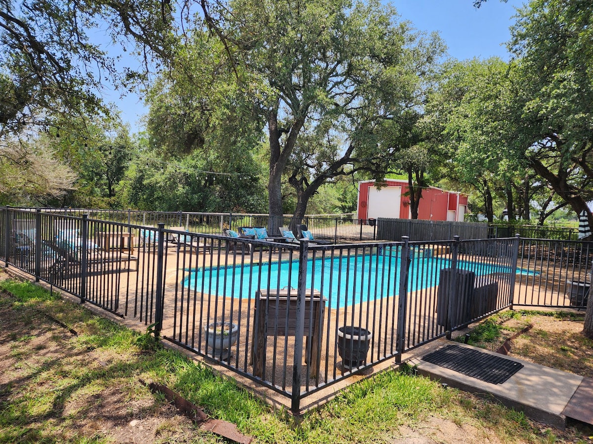 The C5 Ranch Main House River & Pool