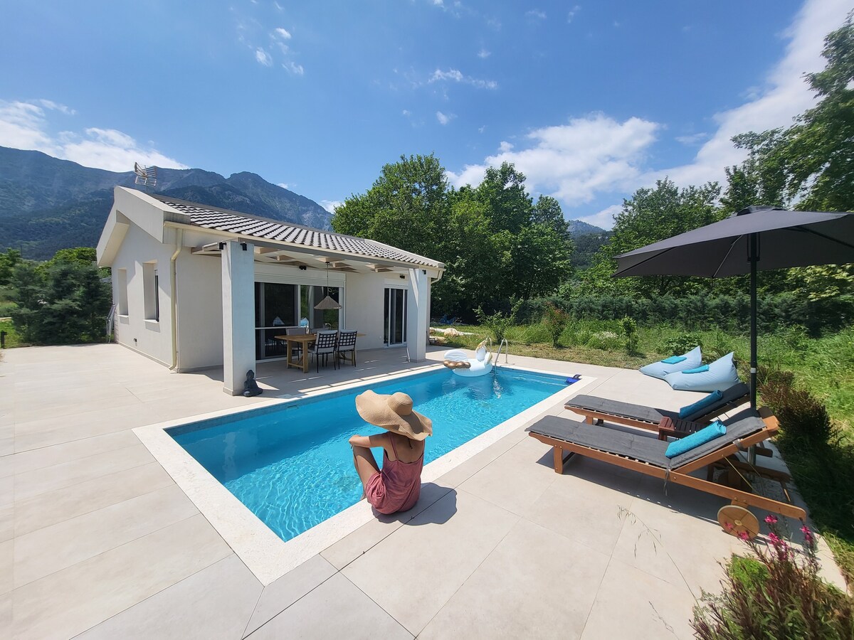 Casa O' Thassos - Neues Ferienhaus mit Privat-Pool