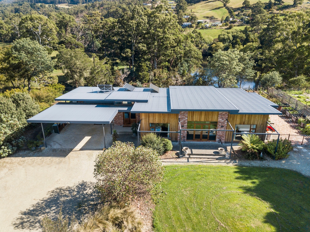 Huon Valley House ：豪华，布局，地理位置优越