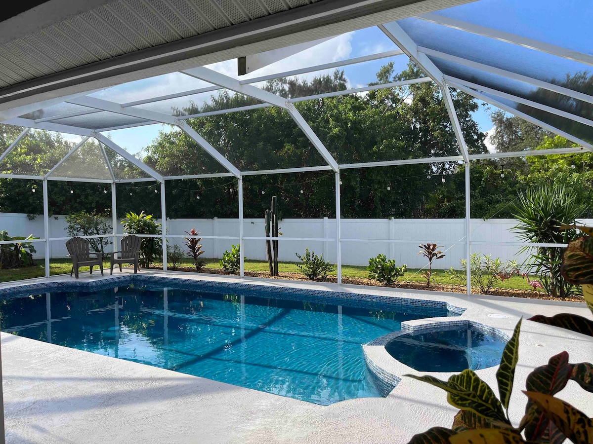 [The Coastal Getaway] Private-Heated Pool & Patio