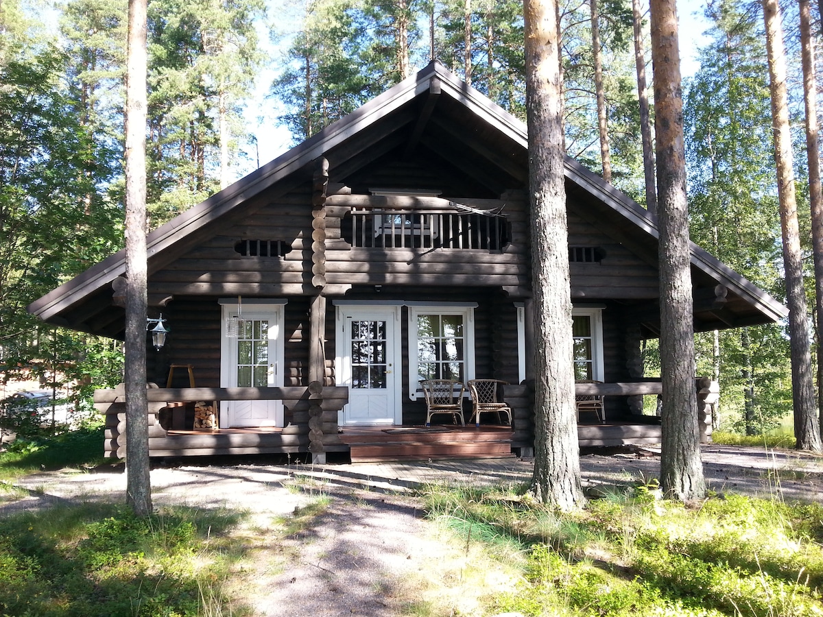 Log cabin for 6 ppl. Lake saimaa