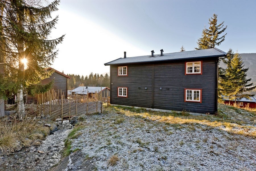 舒适良好的小木屋，可滑雪出入住所Hafjell