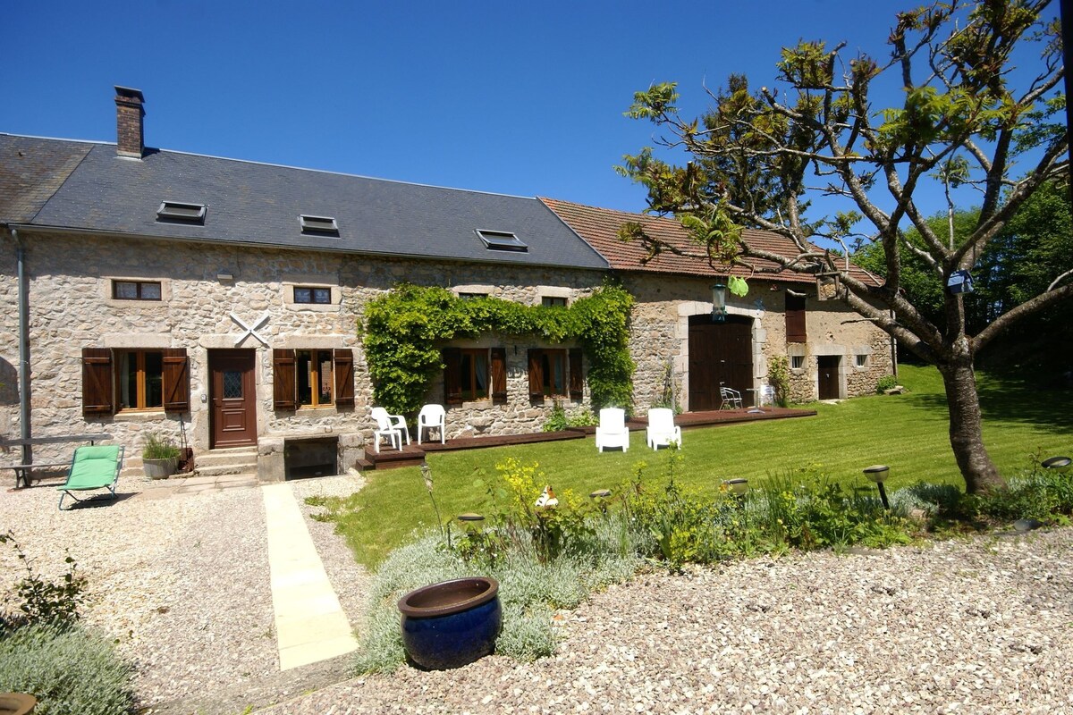 Holiday home with large garden