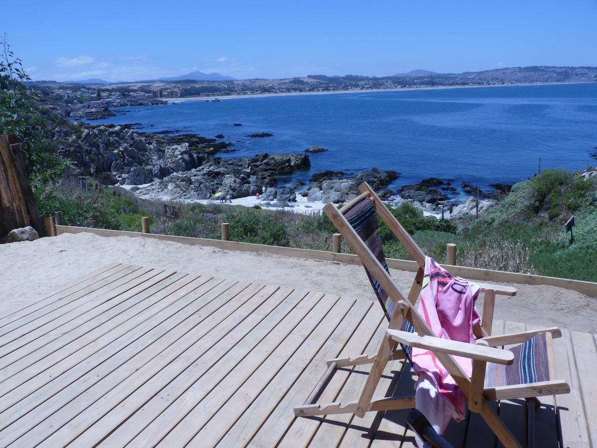 智利拉斯克鲁塞斯美丽私人海滨别墅