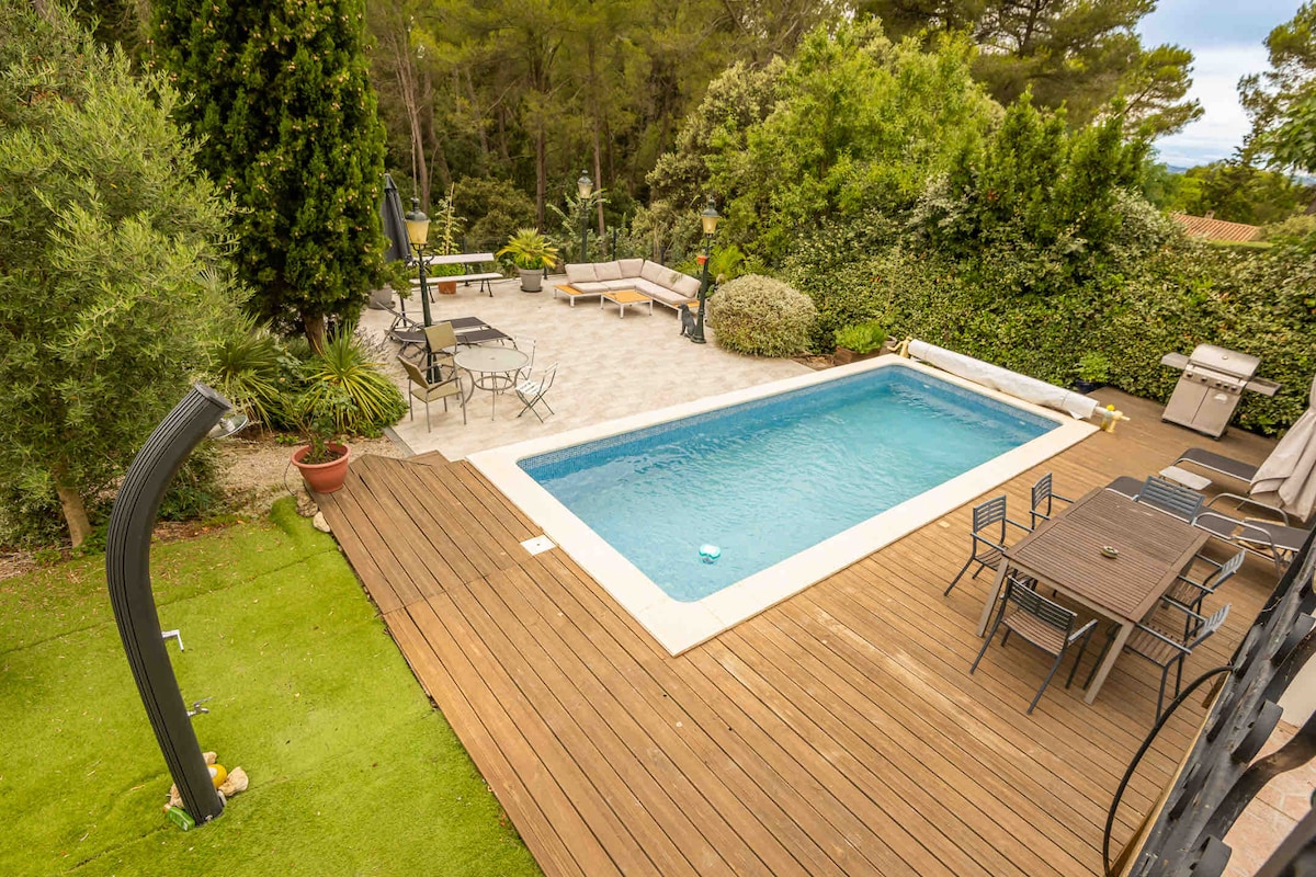 Villa cosy avec piscine