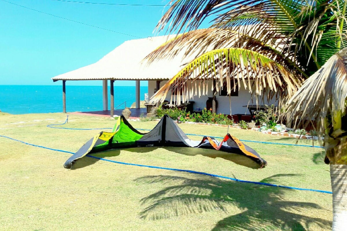 Casa na Praia de Lagoa do Mato.
 Vista para o MAR