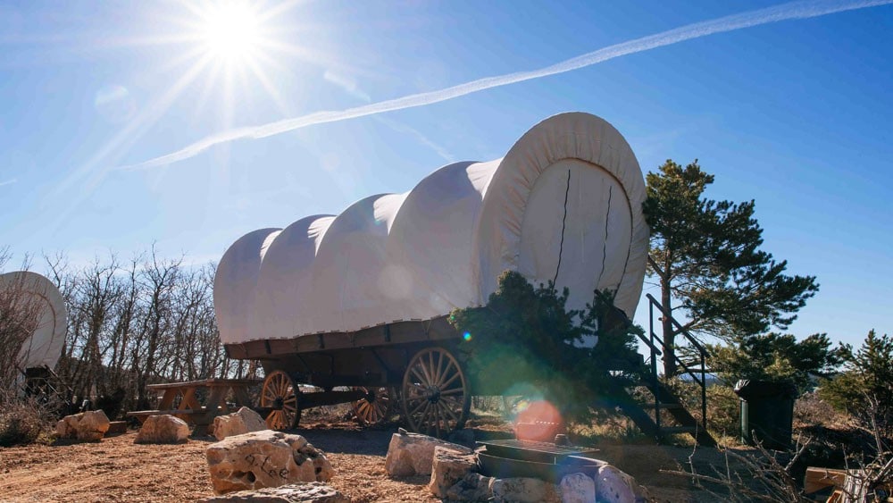 Zion & Bryce Glamping Wagon w/Breakfast # 2