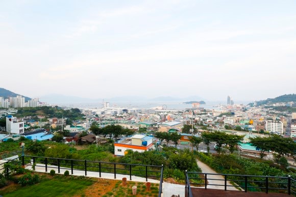 Yeosu Bambam Sea ，日出， Odongdo前滨， Big Osho免费观赏，海缆车， Yeosu画廊住宿加早餐